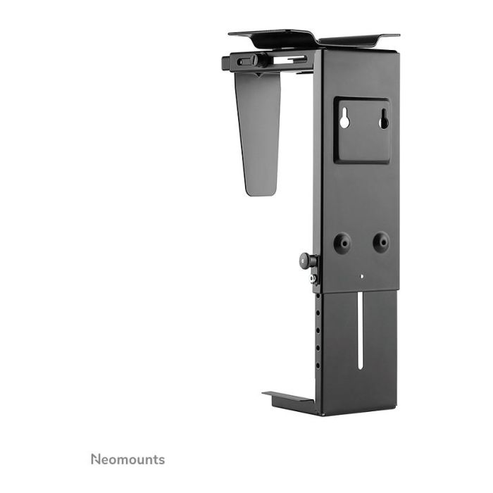Neomounts NM-CPU100BLACK Soporte CPU/PC Bajo Mesa, Max 10 kg, 360° Giratorio, H:30-53 cm, W:9-20 cm, Universal, Negro 1 Neomounts NM-CPU100BLACK Soporte CPU/PC Bajo Mesa, Max 10 kg, 360° Giratorio, H:30-53 cm, W:9-20 cm, Universal, Negro 1