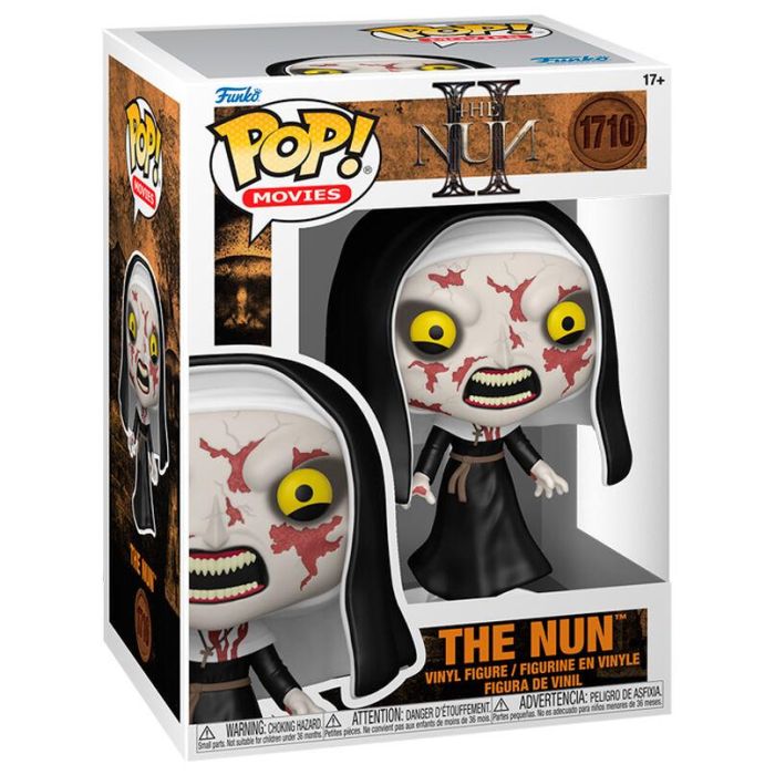 Funko Pop! 83447 Figura de Vinilo Coleccionable La Monja Levitando de The Nun II - Terror del Universo El Conjuro - 10,7 cm 1