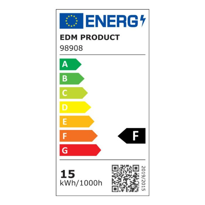 Bombilla led e27 15w 1521lm 6.500k luz fría 6