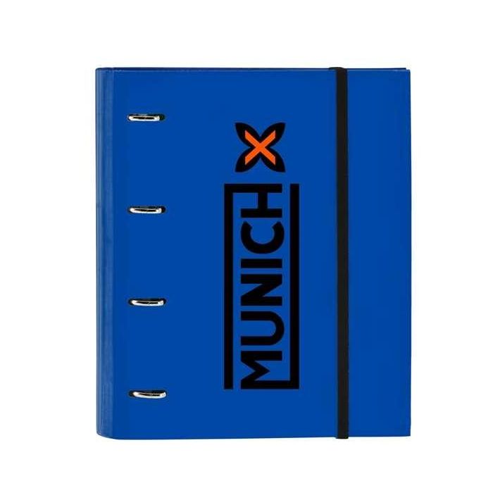 Carpeta de anillas Munich Submarine 27 x 32 x 3.5 cm Azul eléctrico 2