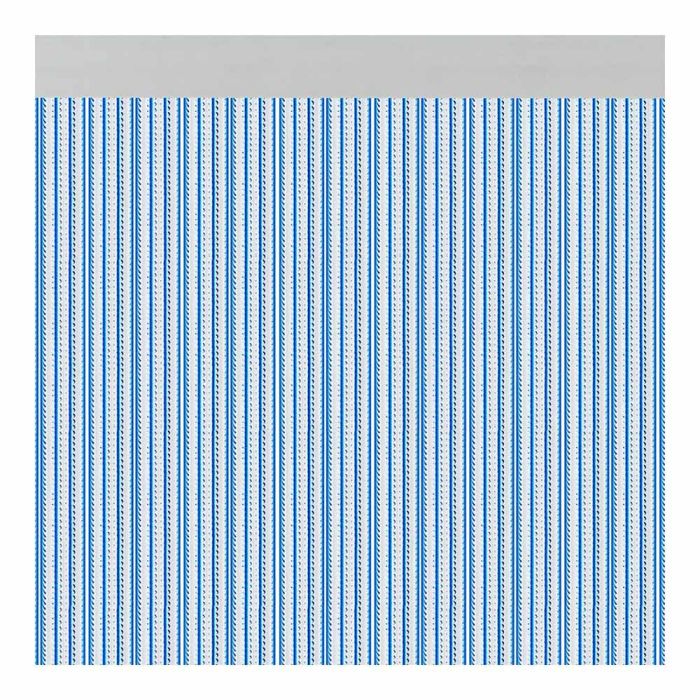 Acudam Cortina para puerta modelo Brescia color azul 90x210cm m63169 0 Acudam Cortina para puerta modelo Brescia color azul 90x210cm m63169 0