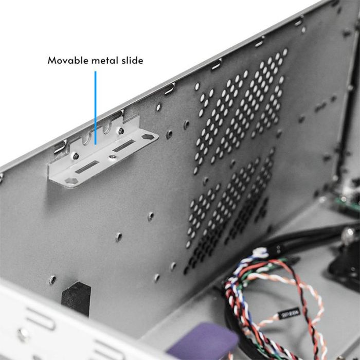 Mini Chieftec Rack-Servergehäuse UNC-409S-AIO-OP Black 16