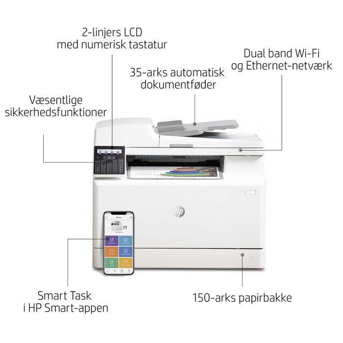 HP M183fw Color LaserJet Pro MFP, Impresora Multifunción Láser Color Inalámbrica con Fax, Productividad y Conectividad Móvil 21