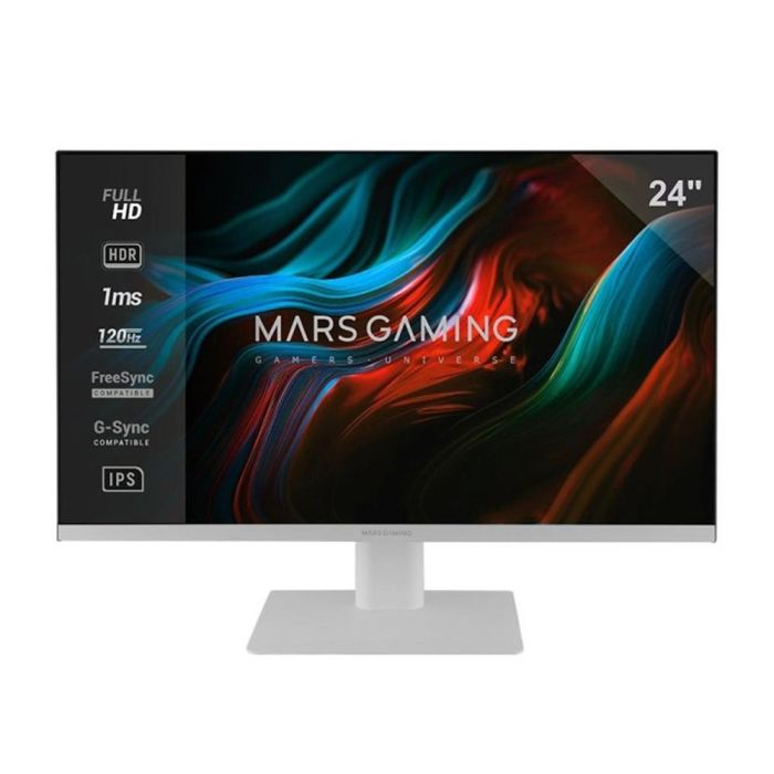 Mars Gaming Monitor MV-24 24" Full HD Fast IPS 120Hz 1ms HDR10 Blanco 0 Mars Gaming Monitor MV-24 24" Full HD Fast IPS 120Hz 1ms HDR10 Blanco 0