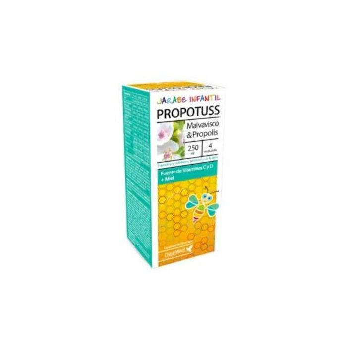 Dietmed Propotuss Jarabe Infantil para la Tos con Própolis Sabor Limón y Miel 250ml