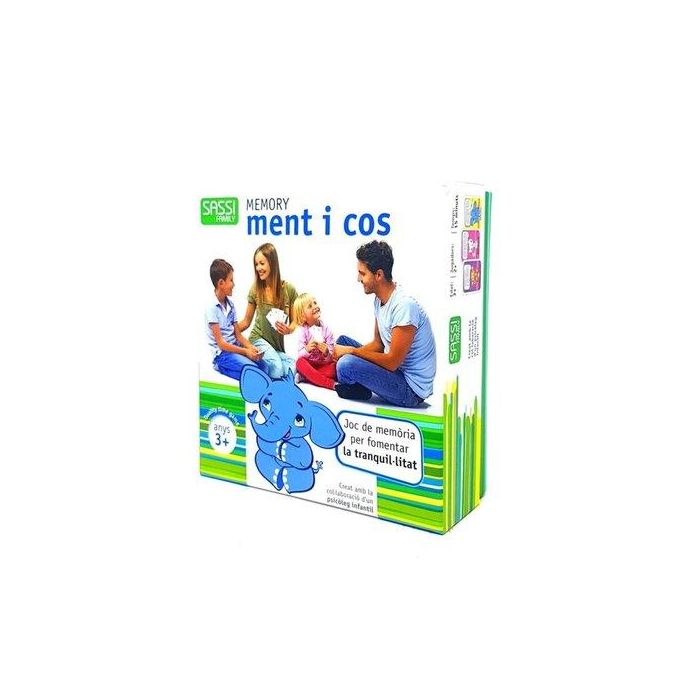 Juego De Mesa Sassi Manolito Books Memory Ment I Cos - Cat (+3 Anys)
