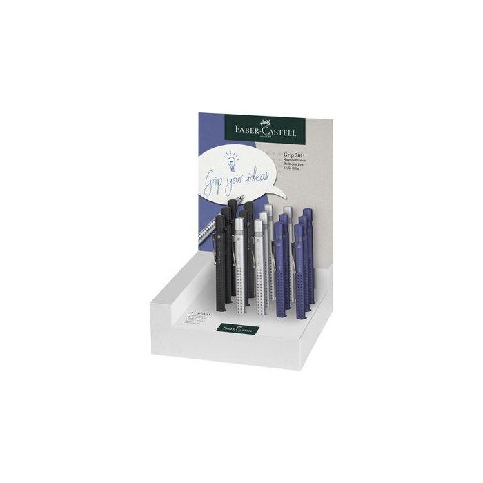 Boligrafo Faber-Castell Grip 2011 Expositor De 15