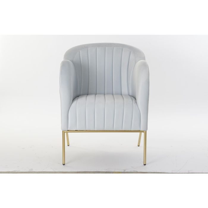 DKD Home Decor Keray blue Butaca de Diseño Moderno Azul Celeste 75x85x62 cm de Poliéster y Metal con Altura de Asiento 45 cm 5 DKD Home Decor Keray blue Butaca de Diseño Moderno Azul Celeste 75x85x62 cm de Poliéster y Metal con Altura de Asiento 45 cm 5