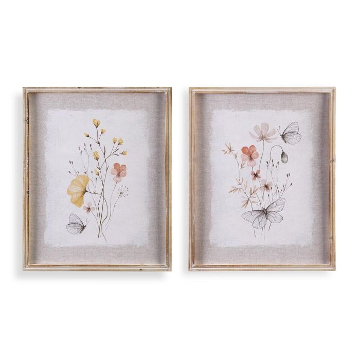 Lienzo Versa Flores 2,5 x 50 x 40 cm Lienzo Versa Flores 2,5 x 50 x 40 cm