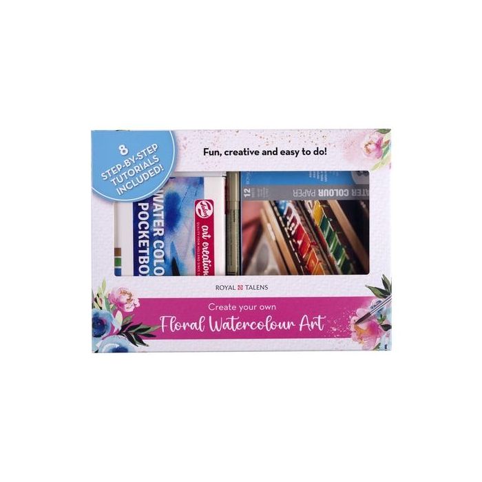 Acuarelas Talens Set Floral