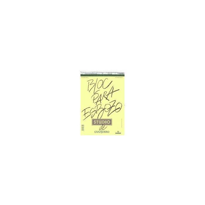 Bloc De Dibujo Guarro-Canson Esbozo Studio Con Espiral Tecnicas Secas A6 90G 50H (Set de 4)