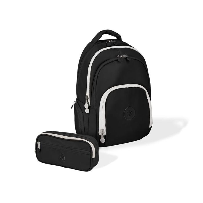 Mochila Antartik Multibolsillo 19 L Compartimento Para Portatil Y Tablet Color Negro450 X 160 X 300 mm 9