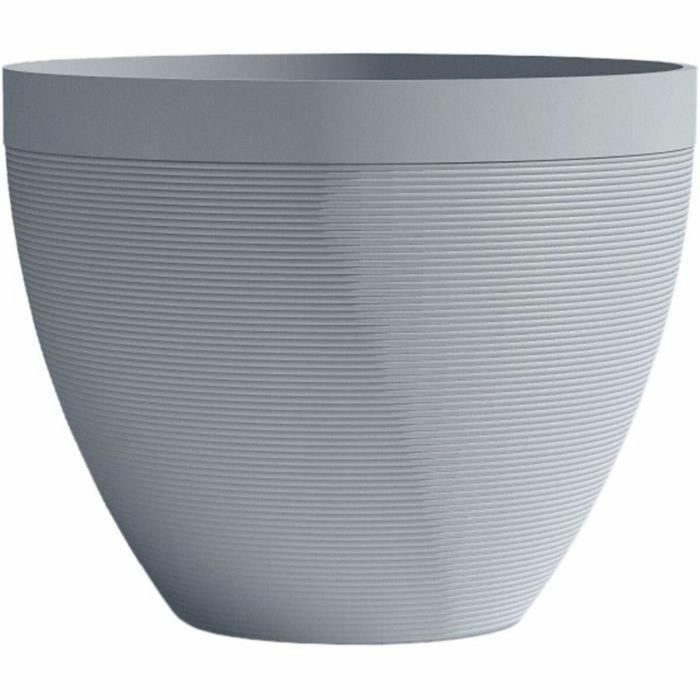 Garden Id 02042229 Maceta Green Care Impact Azul-Gris, 50x41cm, 100% Reciclado, Resistente UV y Heladas, 10 años garantía