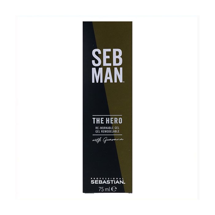 Gel Fijador Man The Hero Sebastian 3614226734532 (75 ml)