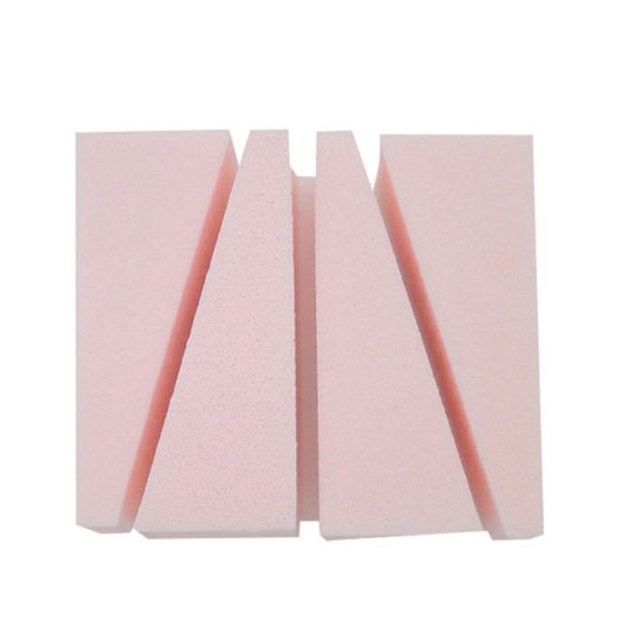 Eurostil Color rosa esponja maquillaje pack