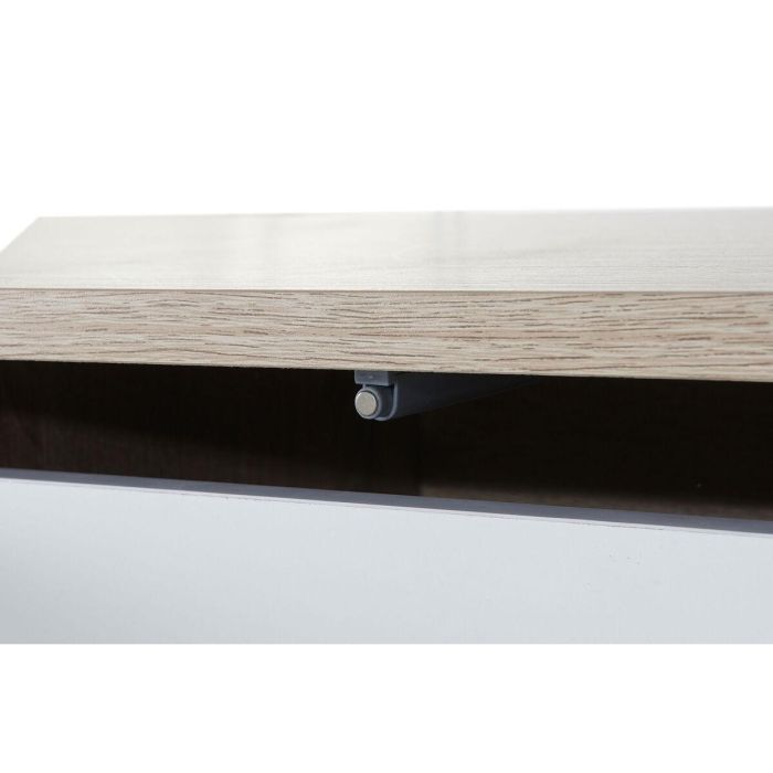 Mueble de TV DKD Home Decor Blanco Metal Madera MDF (160 x 40 x 50 cm) 1 Mueble de TV DKD Home Decor Blanco Metal Madera MDF (160 x 40 x 50 cm) 1