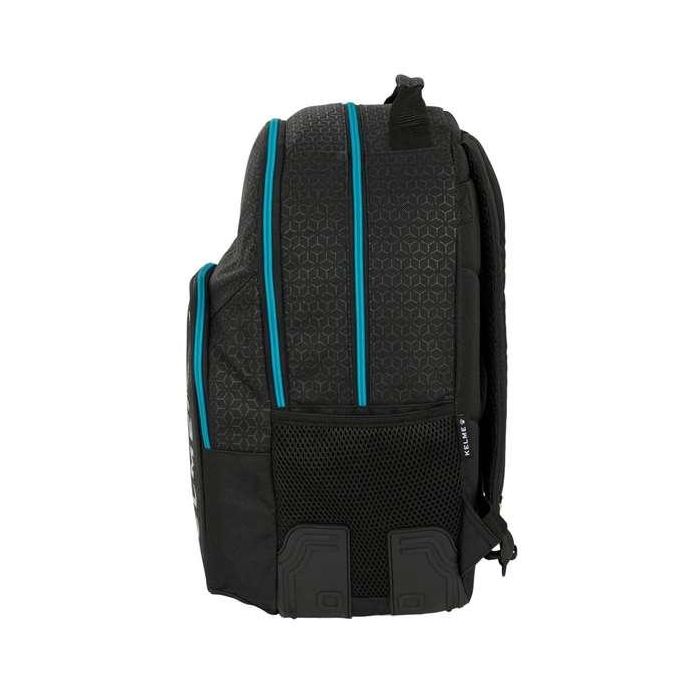 Safta Mochila Doble con Cantoneras Adaptable a Carro Kelme Iron 420x320x150 mm 2
