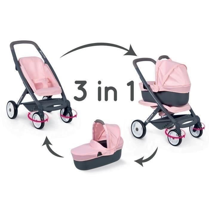 Combi silla + capazo maxi cosi rosa Combi silla + capazo maxi cosi rosa