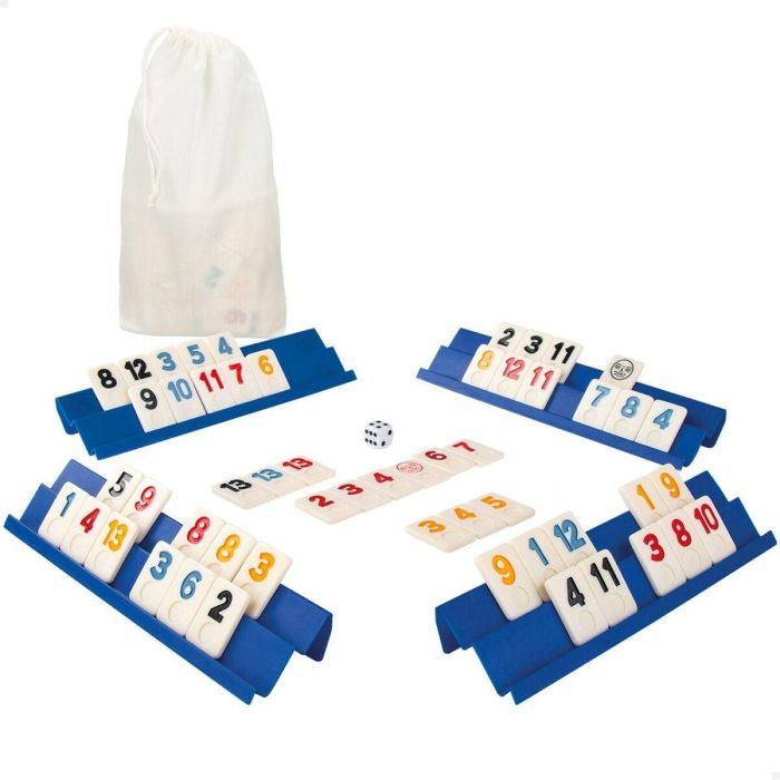 Juego de Mesa Colorbaby Rummi 24,5 x 3 x 6 cm (6 Unidades) (112 Piezas) 6 Juego de Mesa Colorbaby Rummi 24,5 x 3 x 6 cm (6 Unidades) (112 Piezas) 6