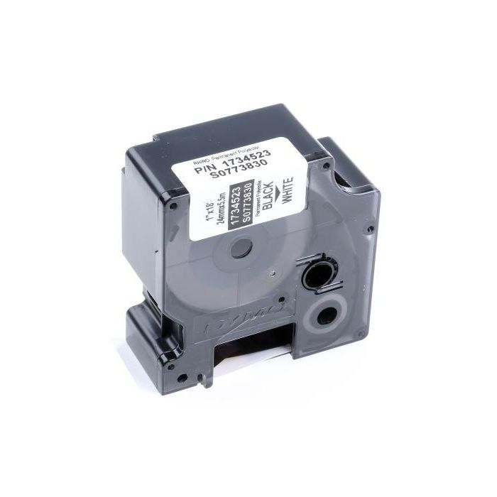 Cinta De Rotular Dymo Rhino Id1 Polyester 5,5M 24Mm Negro Sobre Blanco (Set de 5)