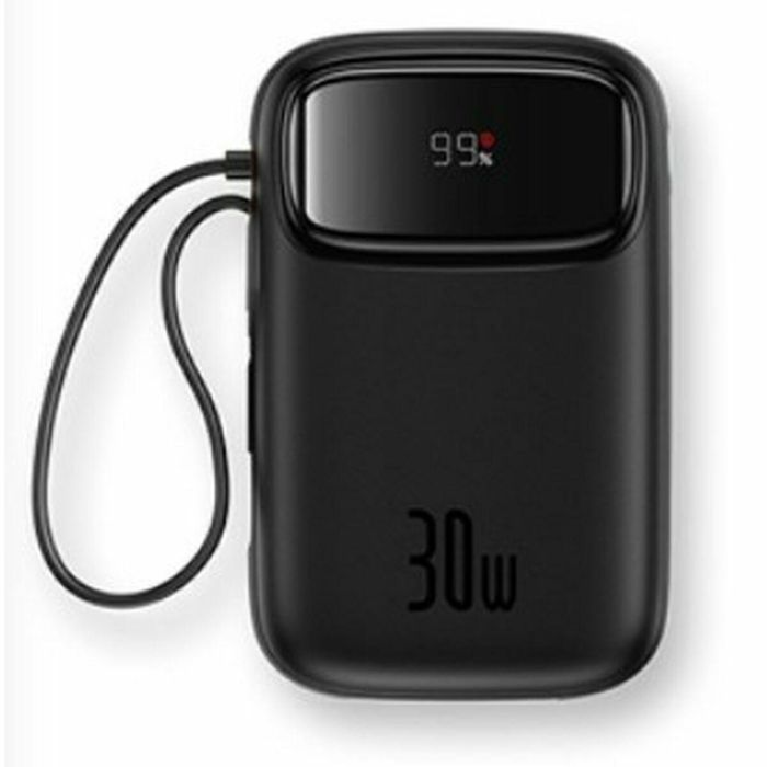 Powerbank Baseus P10055008113-00 Negro 10000 mAh Powerbank Baseus P10055008113-00 Negro 10000 mAh