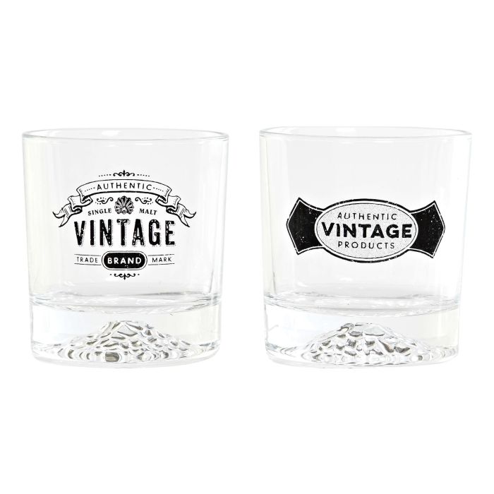 DKD Home Decor Vaso de Cristal Transparente Negro Loft, Set de 4 Piezas con Capacidad de 320ml y Dimensiones de 8.3x8.9 cm 0 DKD Home Decor Vaso de Cristal Transparente Negro Loft, Set de 4 Piezas con Capacidad de 320ml y Dimensiones de 8.3x8.9 cm 0