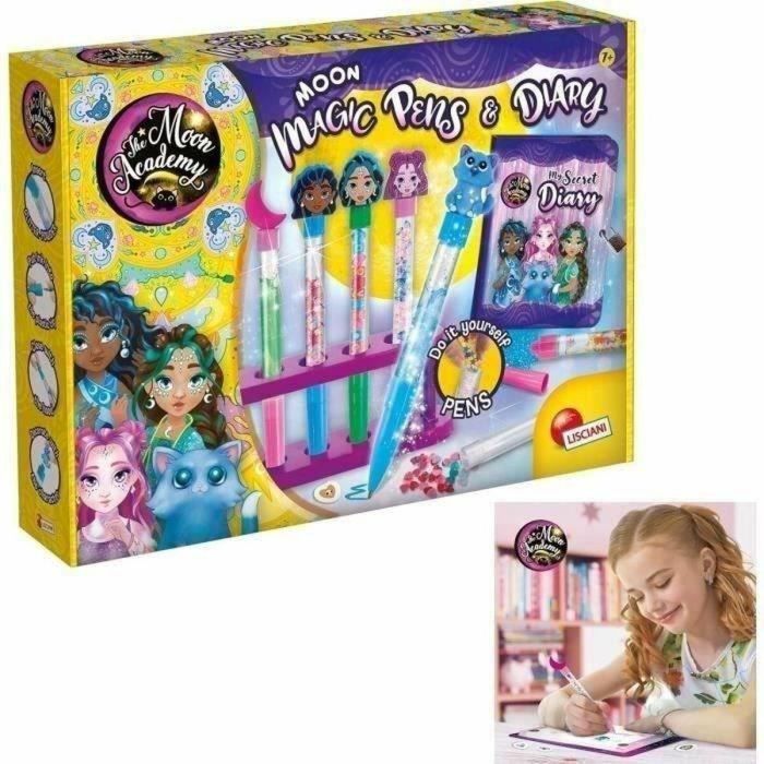 THE MOON ACADEMY LIS8008324110612 - Bolígrafos y Diario Mágicos - Kit Creativo con Bolígrafos Personalizados 2 THE MOON ACADEMY LIS8008324110612 - Bolígrafos y Diario Mágicos - Kit Creativo con Bolígrafos Personalizados 2