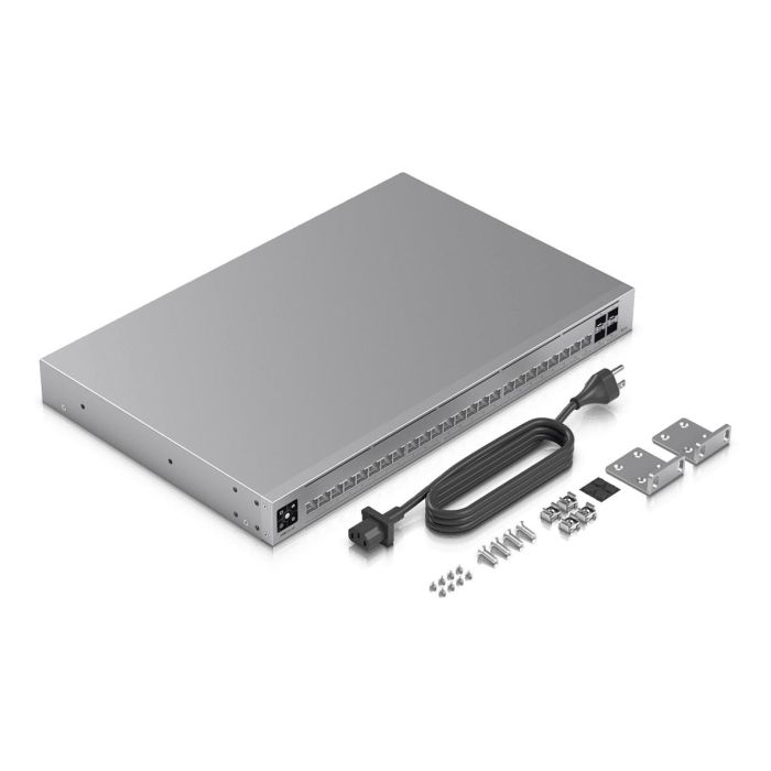 Ubiquiti UniFi Switch Pro HD 24 USW-PRO-HD-24 Gestionado 2.5G Ethernet Montaje en Rack 1U 22 Puertos 22 Puertos Ethernet 10G 4 Puertos SFP+ 7
