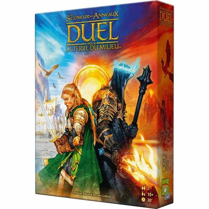 Asmodee AAAND21562 ESDLA: Duelo por la Tierra Media - Juego de Mesa Temático El Señor de los Anillos