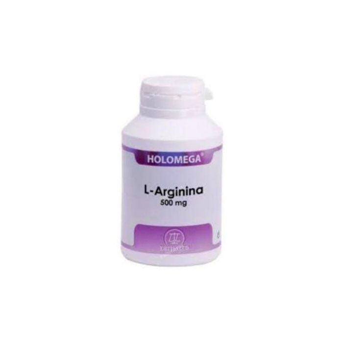 Holomega L-Arginina 180 Cápsulas – Aminoácido para Soporte Hepático-Biliar, Apto para Vegetarianos y Diabéticos