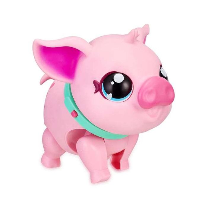 Little Live Pets Cerdito My Pet Pig Interactivo, ¡Come y Camina!, con 25 Sonidos, 30 cm, Juguete para Niños +4 años 5 Little Live Pets Cerdito My Pet Pig Interactivo, ¡Come y Camina!, con 25 Sonidos, 30 cm, Juguete para Niños +4 años 5