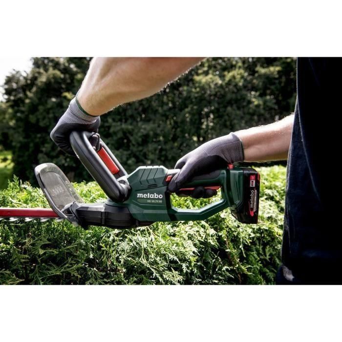 Cortasetos inalámbrico - METABO - HS 18 LTX 65 - Cuchilla 65 cm - 18 V - Corte limpio 3