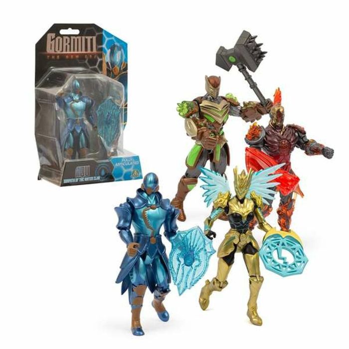 Figura gormiti 15 cm con arma, con 9 puntos de artículación ¡podrás recrear todas las escenas de acción! - modelos surtidos 6 Figura gormiti 15 cm con arma, con 9 puntos de artículación ¡podrás recrear todas las escenas de acción! - modelos surtidos 6