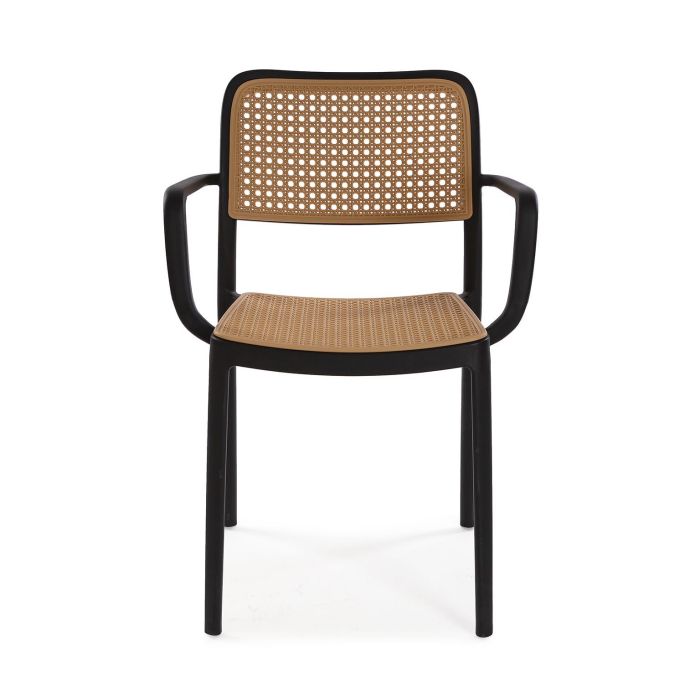 Silla Reposabrazos Venus Negra Versa 58X81CM (4 Unidades) 2 Silla Reposabrazos Venus Negra Versa 58X81CM (4 Unidades) 2