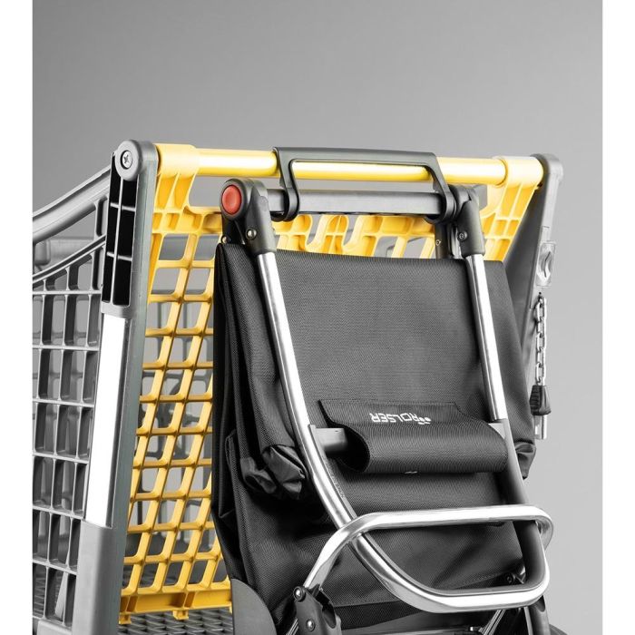 Rolser Carro de la compra i-max mf 4 ruedas plegable negro 43L 11
