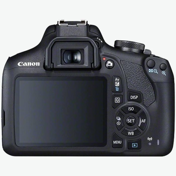Canon EOS 2000D Cámara Réflex (SLR) 24.1MP Full HD con Objetivo EF-S 18-55mm f/3.5-5.6 III Negro WiFi NFC 2 Canon EOS 2000D Cámara Réflex (SLR) 24.1MP Full HD con Objetivo EF-S 18-55mm f/3.5-5.6 III Negro WiFi NFC 2