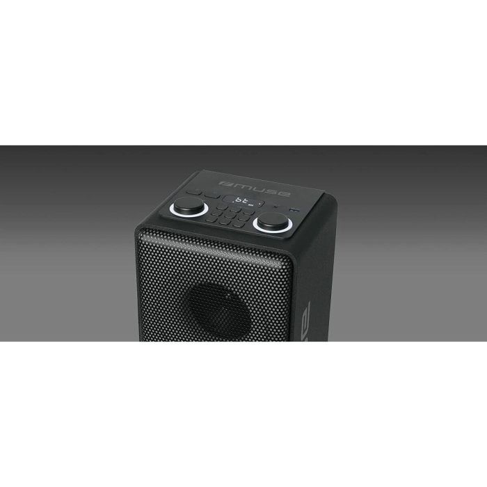 Altavoces Muse M-1808 DJ 150 W Blanco Negro 3 Altavoces Muse M-1808 DJ 150 W Blanco Negro 3