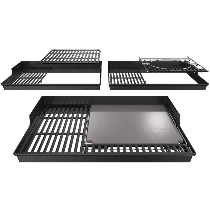 Weber Pizzastein Crafted Gris Rectangular para Pizza, Pan y Postre - Uso en Parrilla y Horno 3