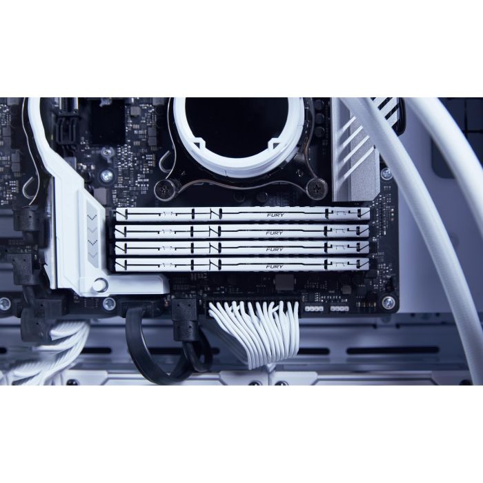 Kingston FURY Beast White 32GB DDR5 6000MT/s CL30 DIMM EXPO 6 Kingston FURY Beast White 32GB DDR5 6000MT/s CL30 DIMM EXPO 6