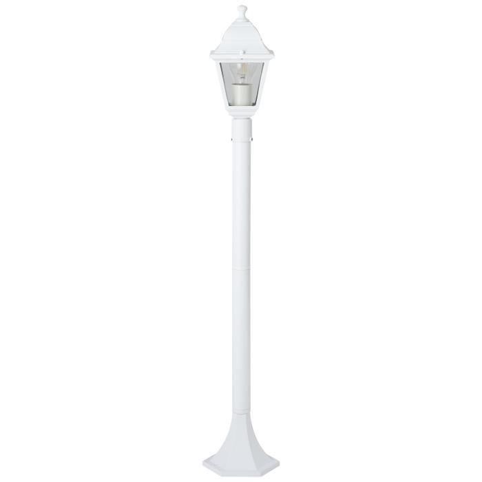 Lámpara de la lámpara exterior brillante Nissie Blanc E27 - 60W Lámpara de la lámpara exterior brillante Nissie Blanc E27 - 60W