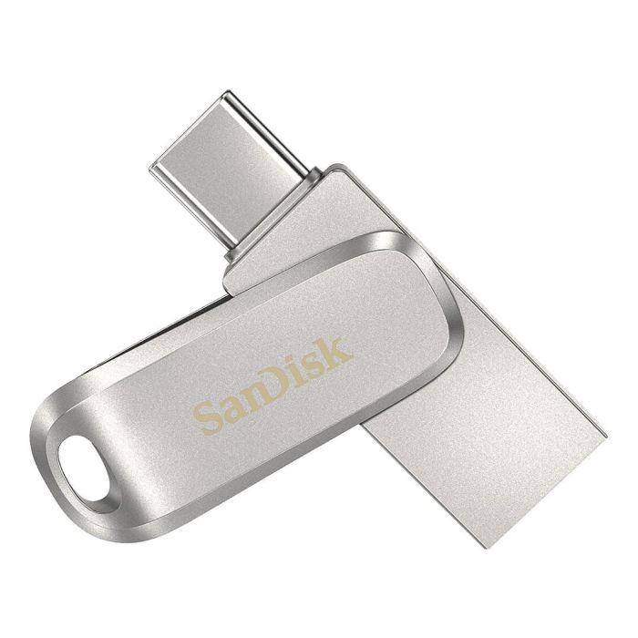 SanDisk Ultra Dual Drive Luxe Memoria USB Tpo C 256 GB USB 3.1 Gen 1 Velocidad Lectura Hasta 400 MB/s Plata 0 SanDisk Ultra Dual Drive Luxe Memoria USB Tpo C 256 GB USB 3.1 Gen 1 Velocidad Lectura Hasta 400 MB/s Plata 0