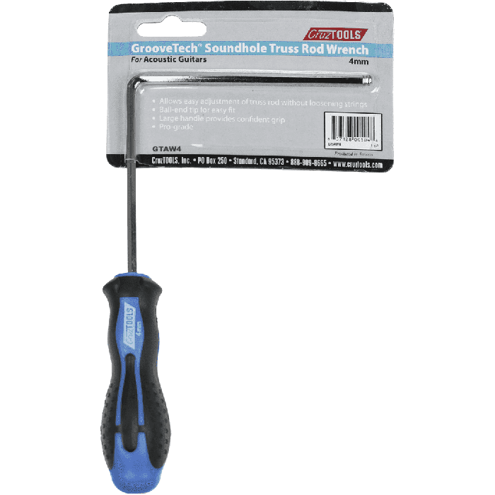 Llave Allen Groove Tech (Trussrod) - 4 Mm Con Mango Llave Allen Groove Tech (Trussrod) - 4 Mm Con Mango