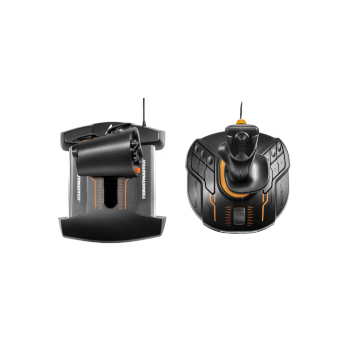 Thrustmaster T-16000M FCS Hotas Joystick para PC y MAC, Negro/Naranja, 2960778 - Palanca de mando con tecnología H.E.A.R.T, 30 botones, 9 ejes 1 Thrustmaster T-16000M FCS Hotas Joystick para PC y MAC, Negro/Naranja, 2960778 - Palanca de mando con tecnología H.E.A.R.T, 30 botones, 9 ejes 1