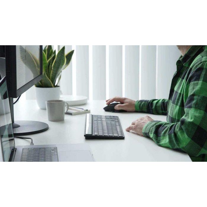 Targus Sustainable Energy Harvesting EcoSmart™ Keyboard, Bluetooth 5.0 BLE, FR 11 Targus Sustainable Energy Harvesting EcoSmart™ Keyboard, Bluetooth 5.0 BLE, FR 11
