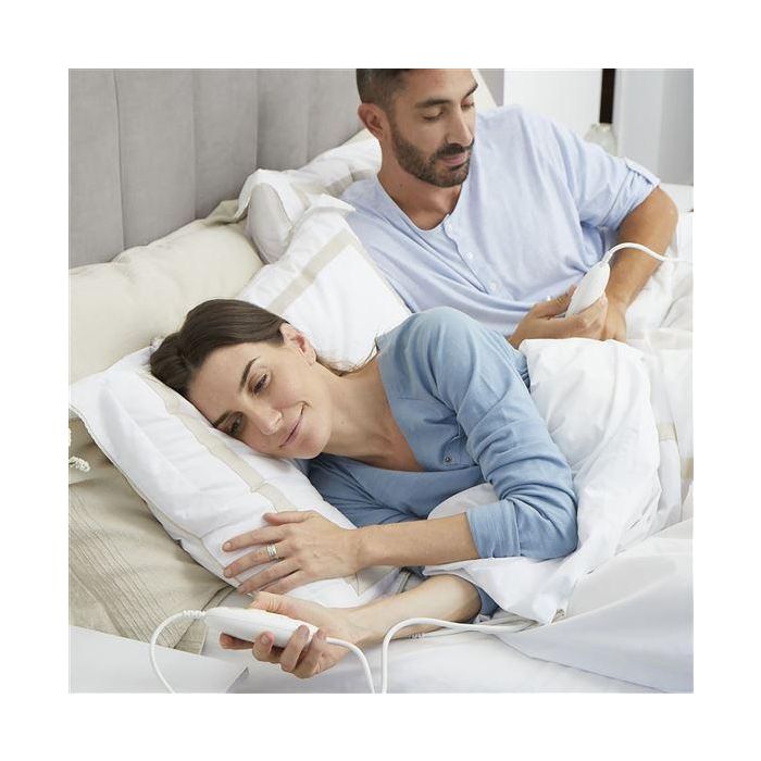 Beurer 317.16 Calientacamas Eléctrico Doble Transpirable XXL para Invierno y Alivio Muscular 10