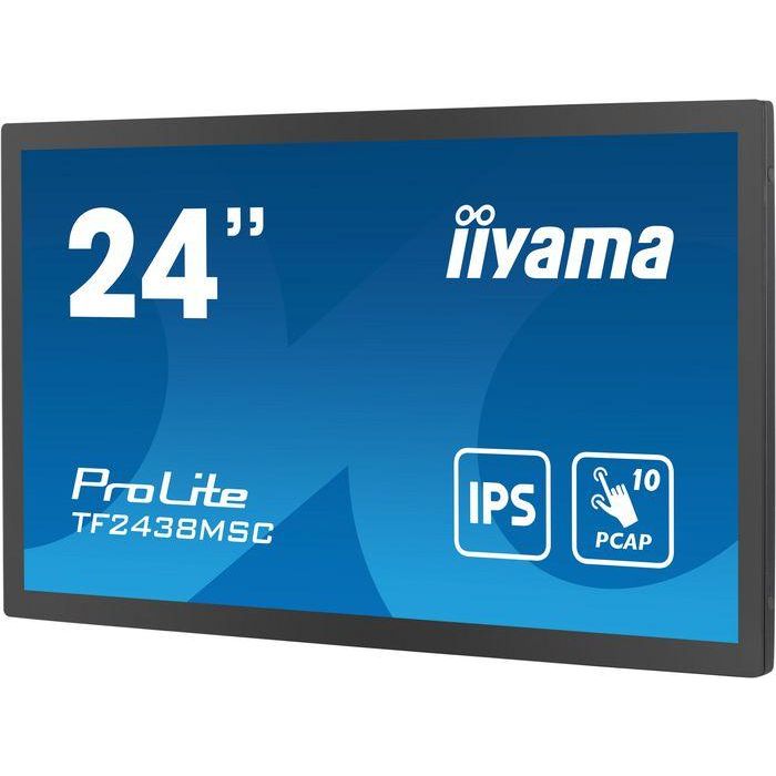 iiyama TF2438MSC-B1 Monitor 23.8" Full HD IPS Táctil USB Altavoces Negro 21