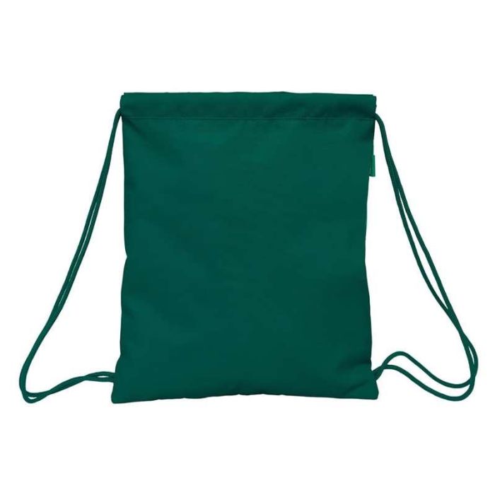 Saco deportivo cremallera res agua real betis balompie 35x40x1 cm 1 Saco deportivo cremallera res agua real betis balompie 35x40x1 cm 1