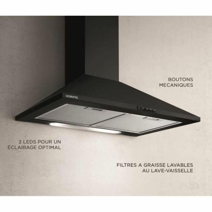 OCEANIC OCEAHP6039B campana piramidal - 60 cm 4 OCEANIC OCEAHP6039B campana piramidal - 60 cm 4