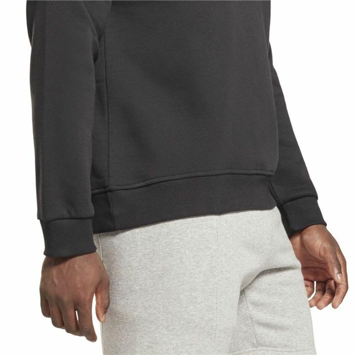 Sudadera con Capucha Hombre Reebok RI Arch Logo Vector Blanco Negro L 1