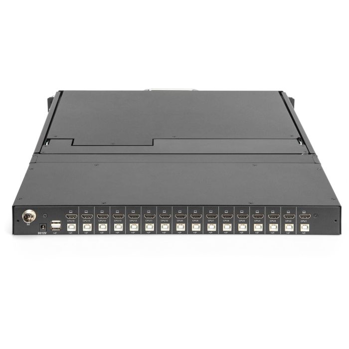 DIGITUS Modulare Konsole 17"HD LCD,16-port HDMI KVM US 3 DIGITUS Modulare Konsole 17"HD LCD,16-port HDMI KVM US 3